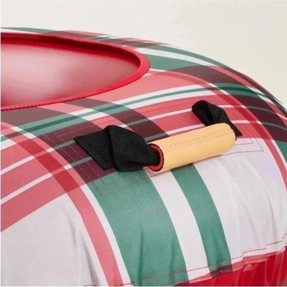 NWT HEARTH & HAND festive plaid
Christmas snow tube -red/green/cream -36" - Picture 3 of 5